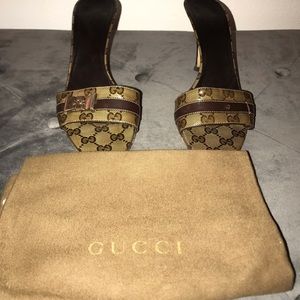 Authentic GUCCI sandals shoes
